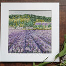 *NEW* Lavender Fields Linen Hand Embroidery Pattern additional 6