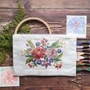 *NEW* Make Your Own Hand Embroidered Pouch Kit (with free UK postage) additional 6
