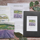 *NEW* lavender Fields Hand Embroidery Panel with Stitch Guide additional 2