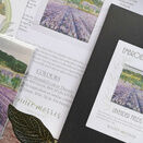 *NEW* lavender Fields Hand Embroidery Panel with Stitch Guide additional 1