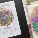*NEW* Stitch Set: Bluebell Hand Embroidery Panel with Guides additional 3