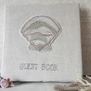 "Shell" Embroidered Guestbook additional 3