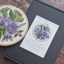 Spring Blooms Hand Embroidery Kit for beginners and enthusiastic stitchers additional 2