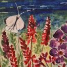 Trebah Garden Mini Wall Hanging Hand Embroidery panel *NEW* additional 6