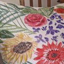 'Summer Sunflowers' hand embroidery cushion panel *NEW* additional 2