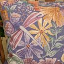 PRE-ORDER Floral Abundance (purple) Cushion Hand Embroidery Kit additional 2