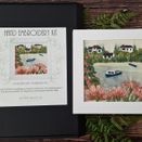 Daydreamy Afternoon Hand Embroidery Kit with mount ready for framing *NEW* additional 1