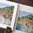 Lakeside Hand Embroidery Panel additional 2