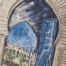 Agadir Souq Gate 9 hand embroidery panel *NEW IN* additional 4