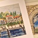 Bellagio 'The Pearl of Lake Como' Embroidery Panel *NEW* additional 3