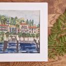 Bellagio 'The Pearl of Lake Como' Embroidery Panel *NEW* additional 1