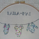 'Clothes On Washing Line' PDF Embroidery Pattern additional 2