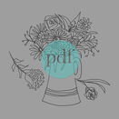 'Jug Of Flowers' PDF Embroidery Template additional 1