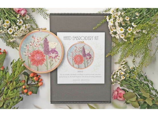 Lavender Hand Embroidery Kit