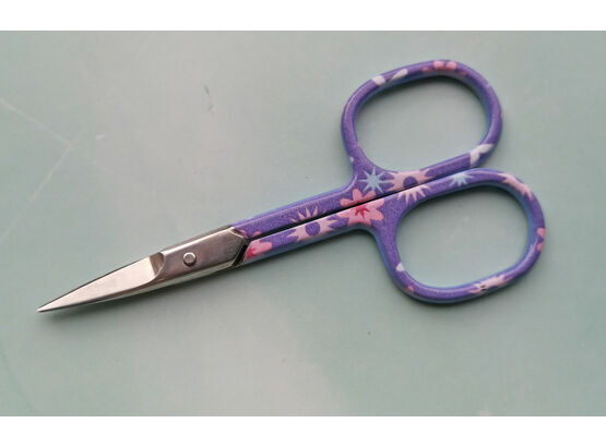 Small Floral embroidery scissors
