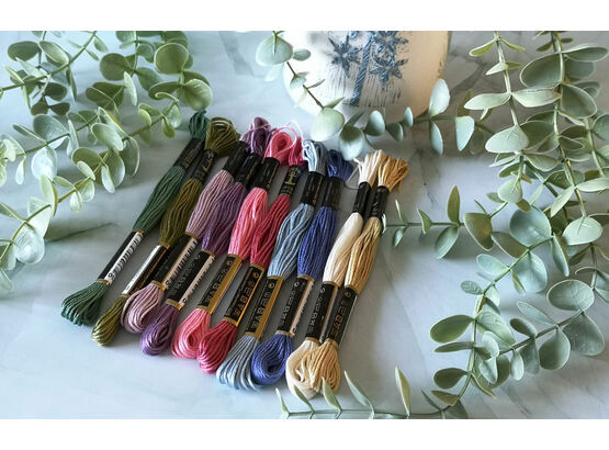 Calm Thread Pack of Embroidery threads