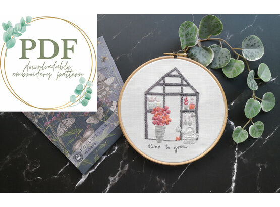 *NEW* Glasshouse Downloadable Embroidery PDF