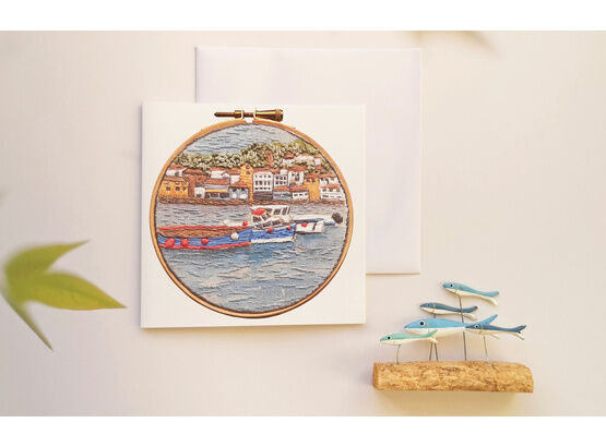 *NEW* St Ives Harbour Printed Greeting Card