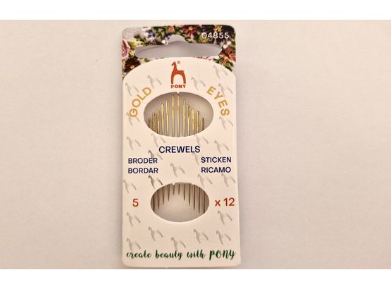 Hand Embroidery Needles (free UK postage)