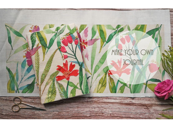 *NEW* Tropical Journal Embroidery Panel