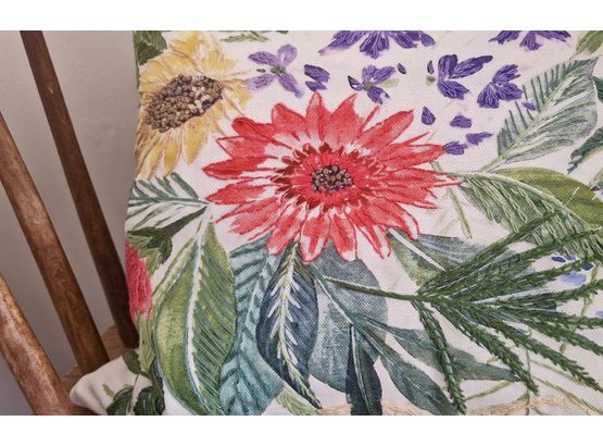 'Summer Sunflowers' hand embroidery cushion panel *NEW*