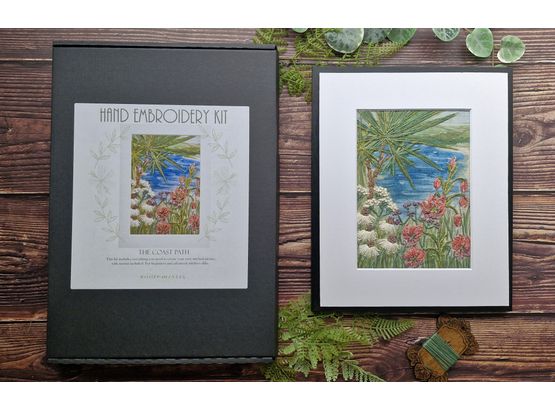 The Coast Path Hand Embroidery Kit *NEW*