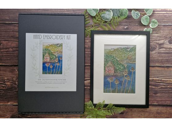 The Old Bantham Boathouse Hand Embroidery Kit *NEW*