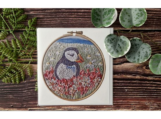 Little Puffin Greetings card